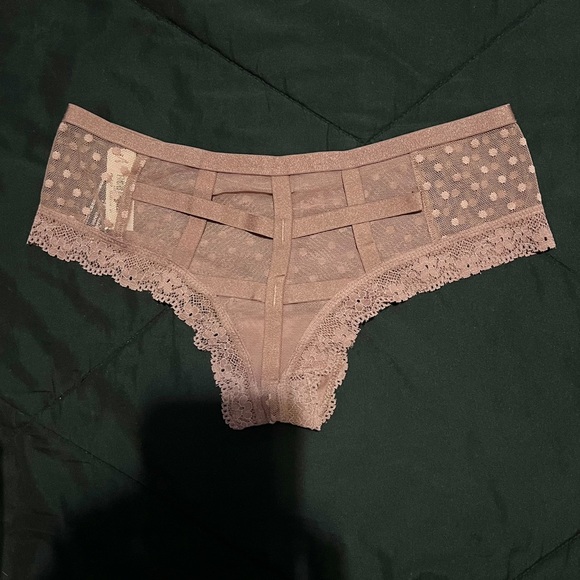 🔥VS Very Sexy Dot Mesh Cheeky Panty XS - Picture 10 of 12